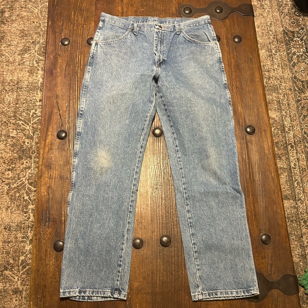 Rustler Men's Relaxed Jeans in Light Blue